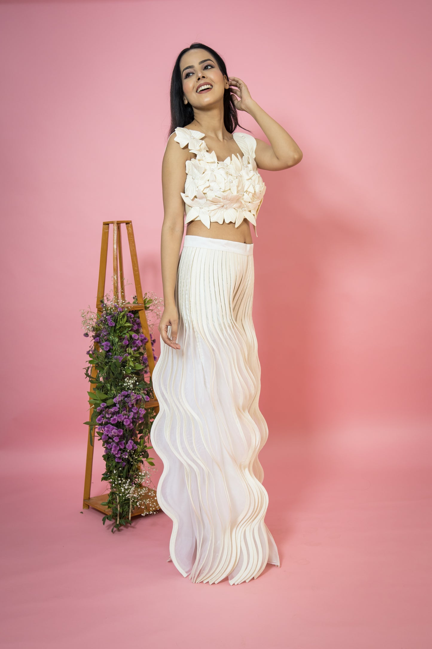 Gulbahar Petal Pants