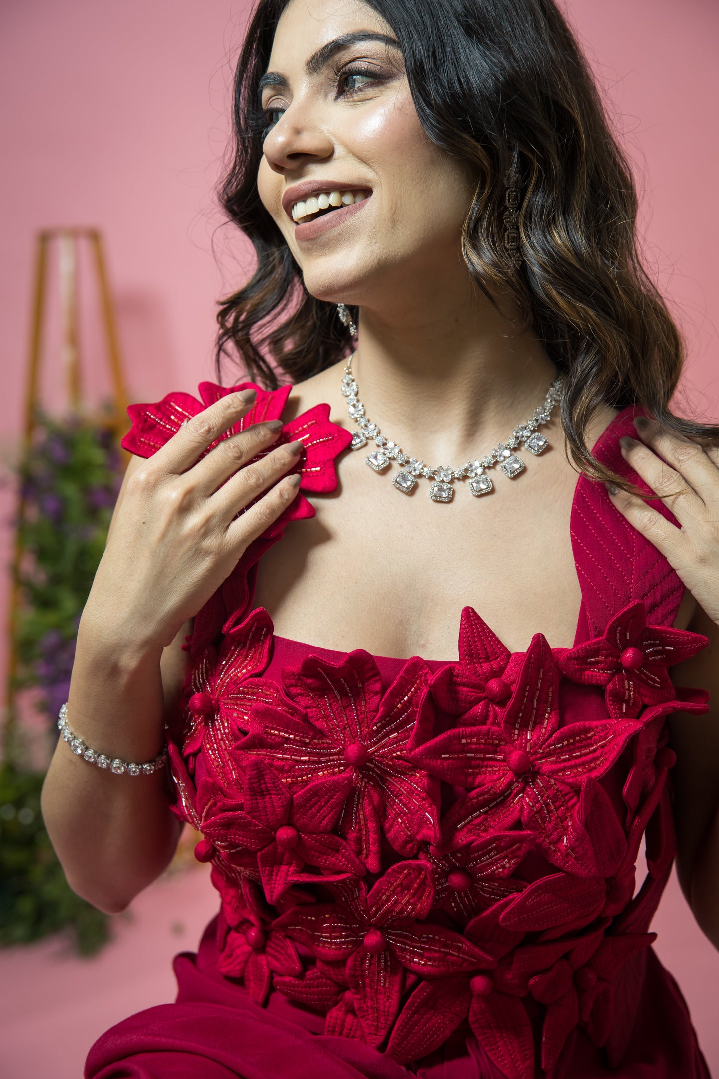 Gul Drape Gown