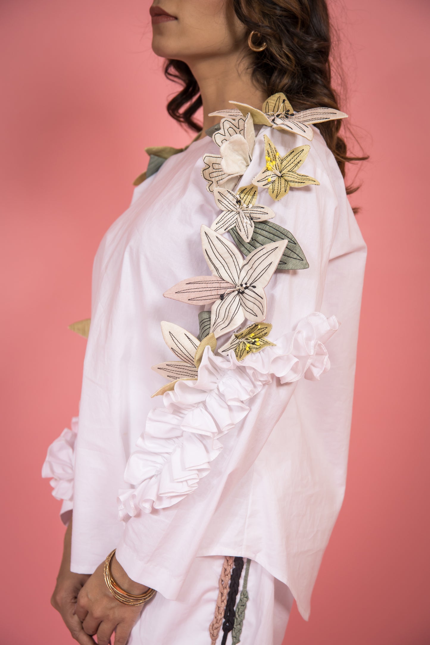 Gulden 3D Floral Shorts Coord Set