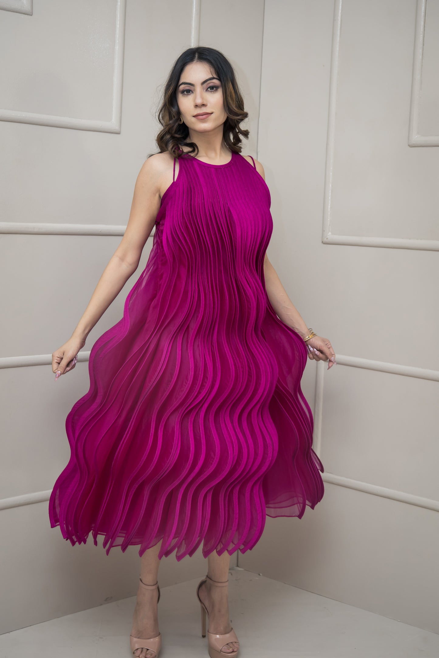 The Petal Midi Dress