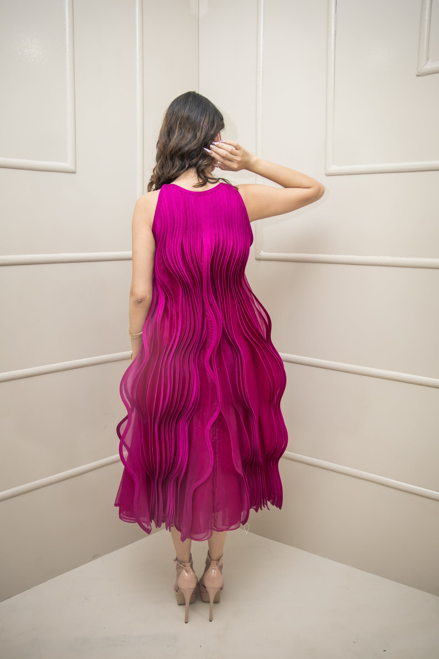 The Petal Midi Dress