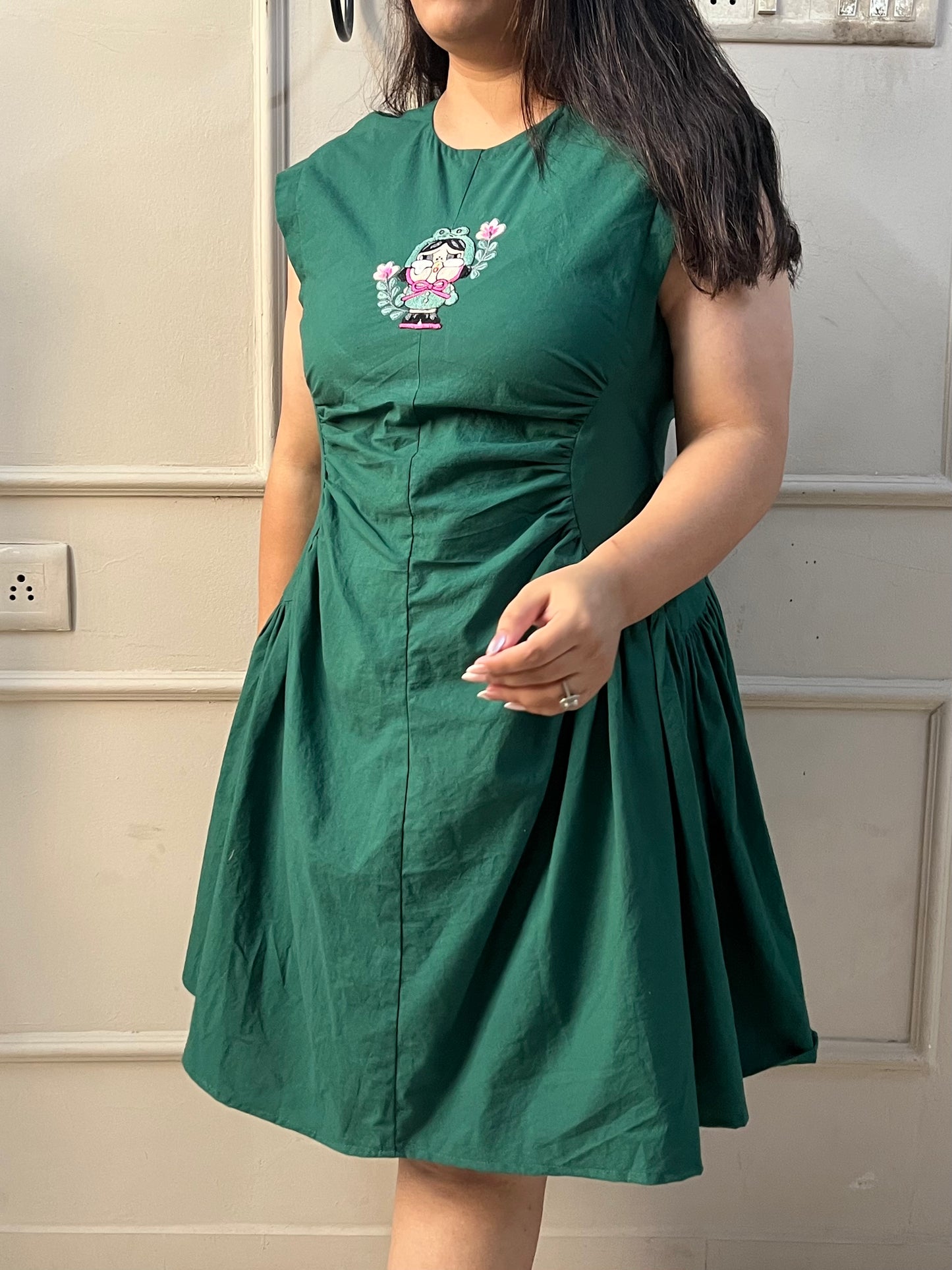 Green Crybaby Dress