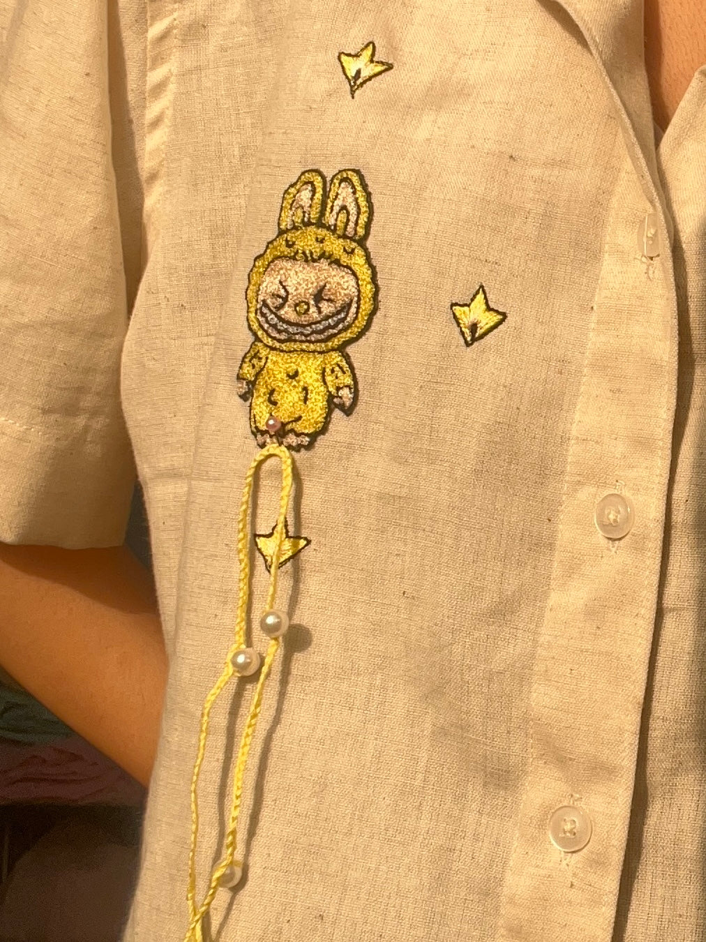 Labubu Crop Shirt