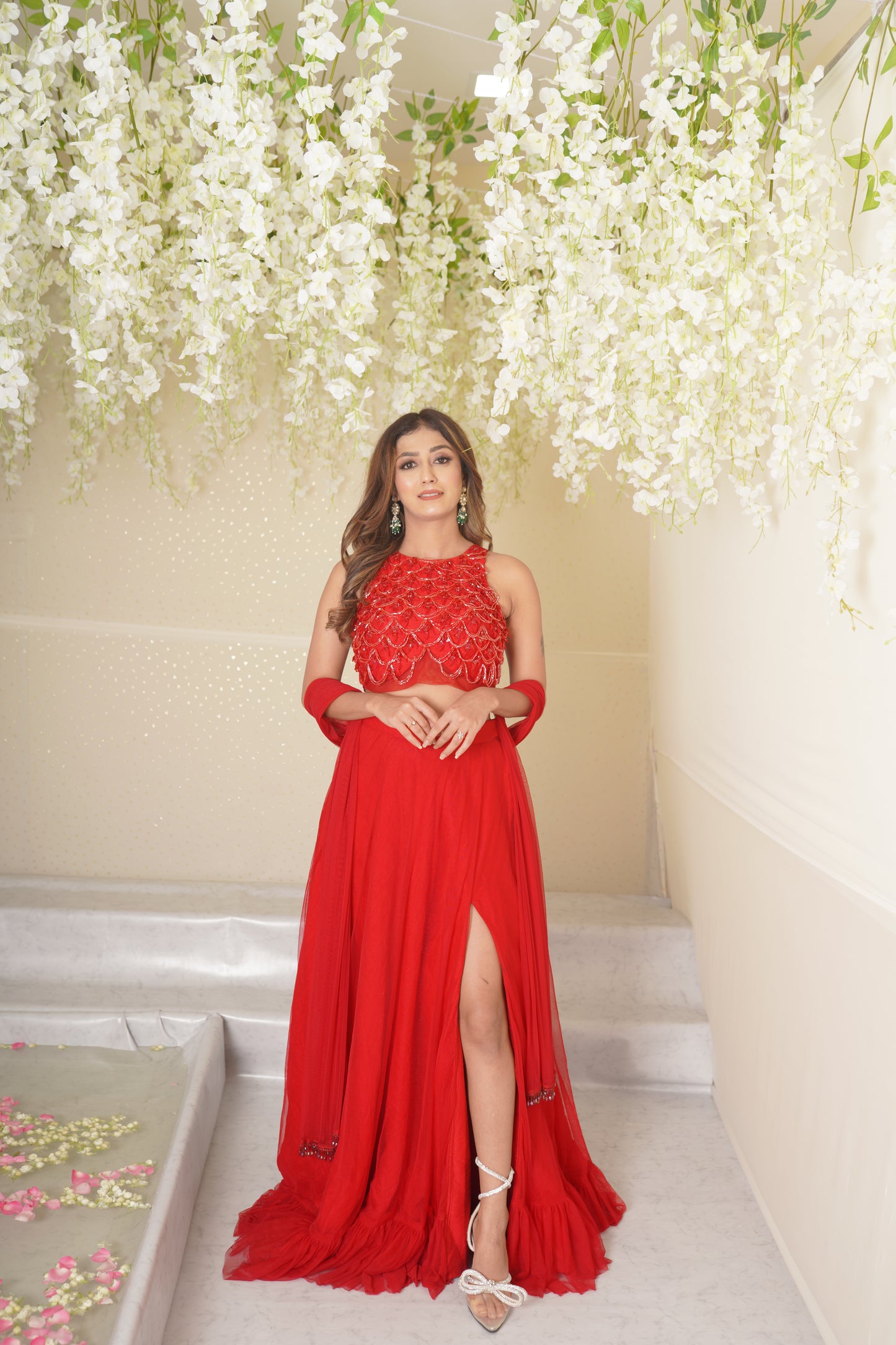 Charlotte Chandelier Lehenga