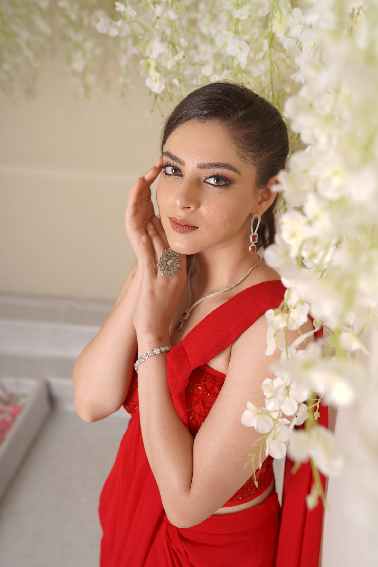 Amayra Corset Drape Saree
