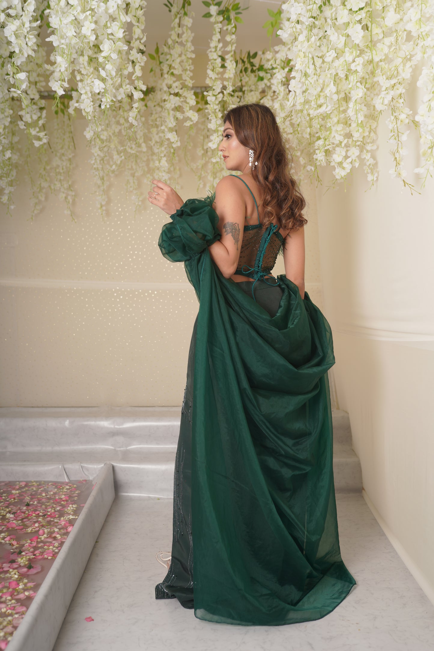 Mia Scrunchie Dupatta Corset Lehenga