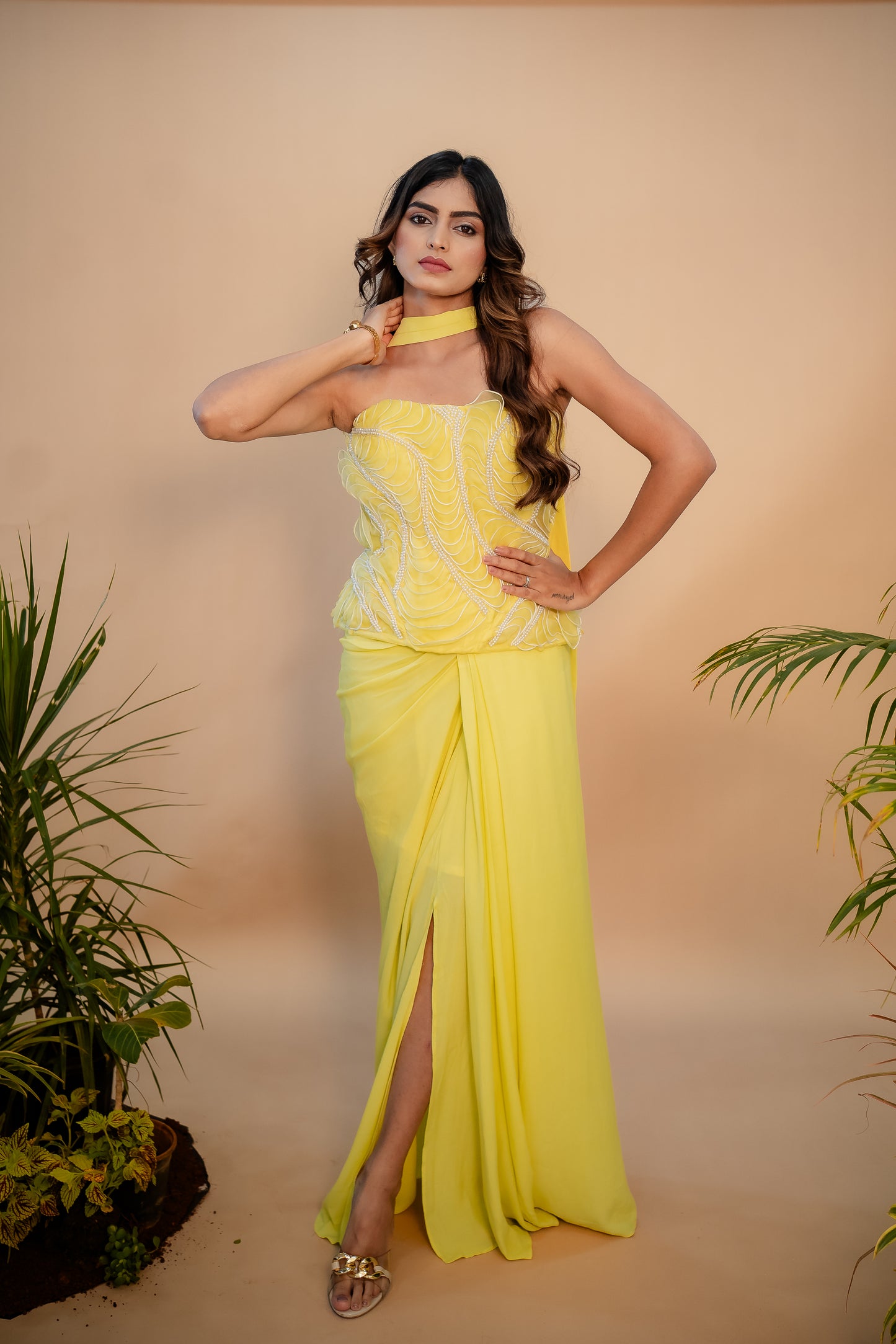 Inaya Corset Set