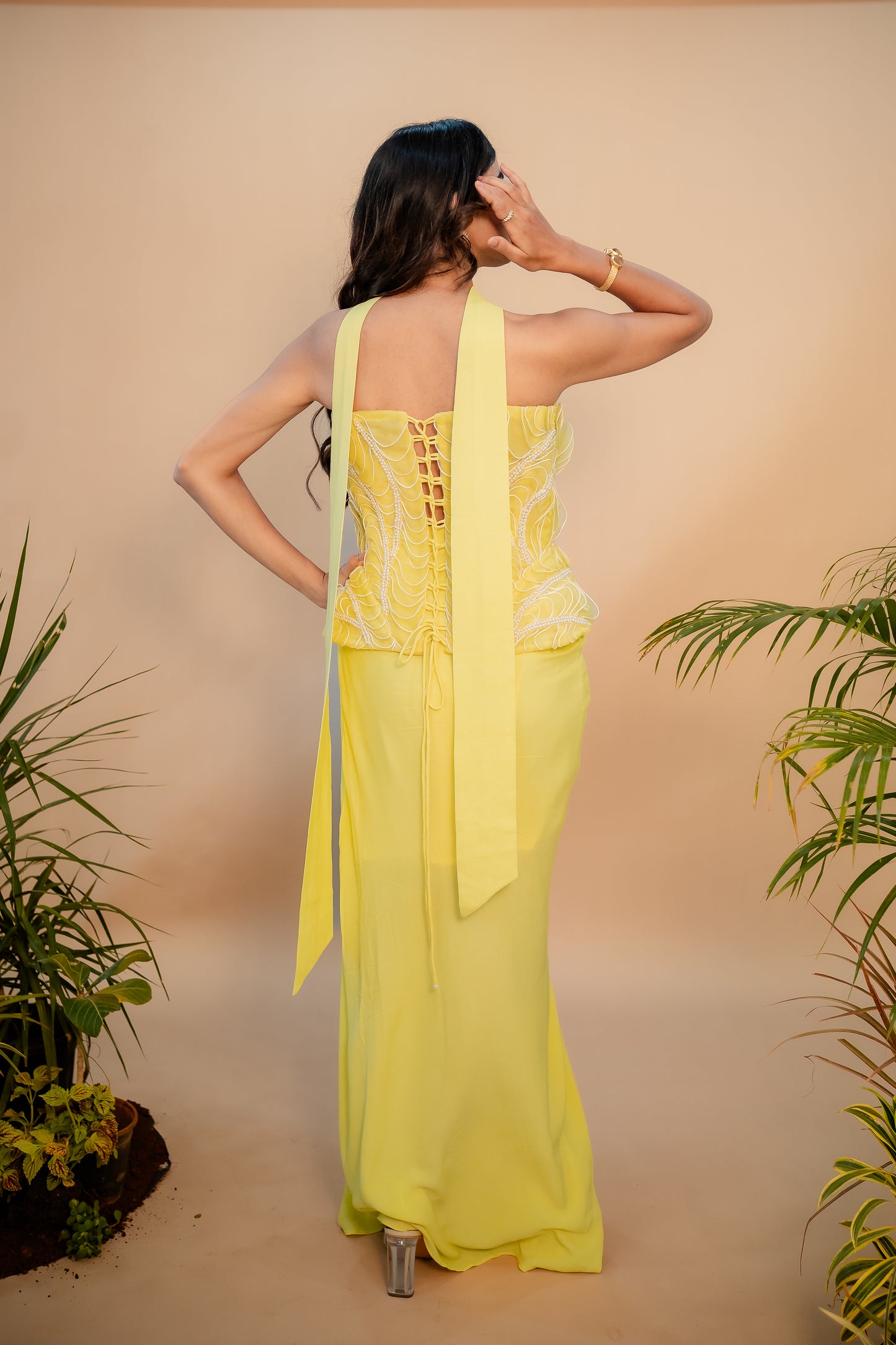 Inaya Corset Set