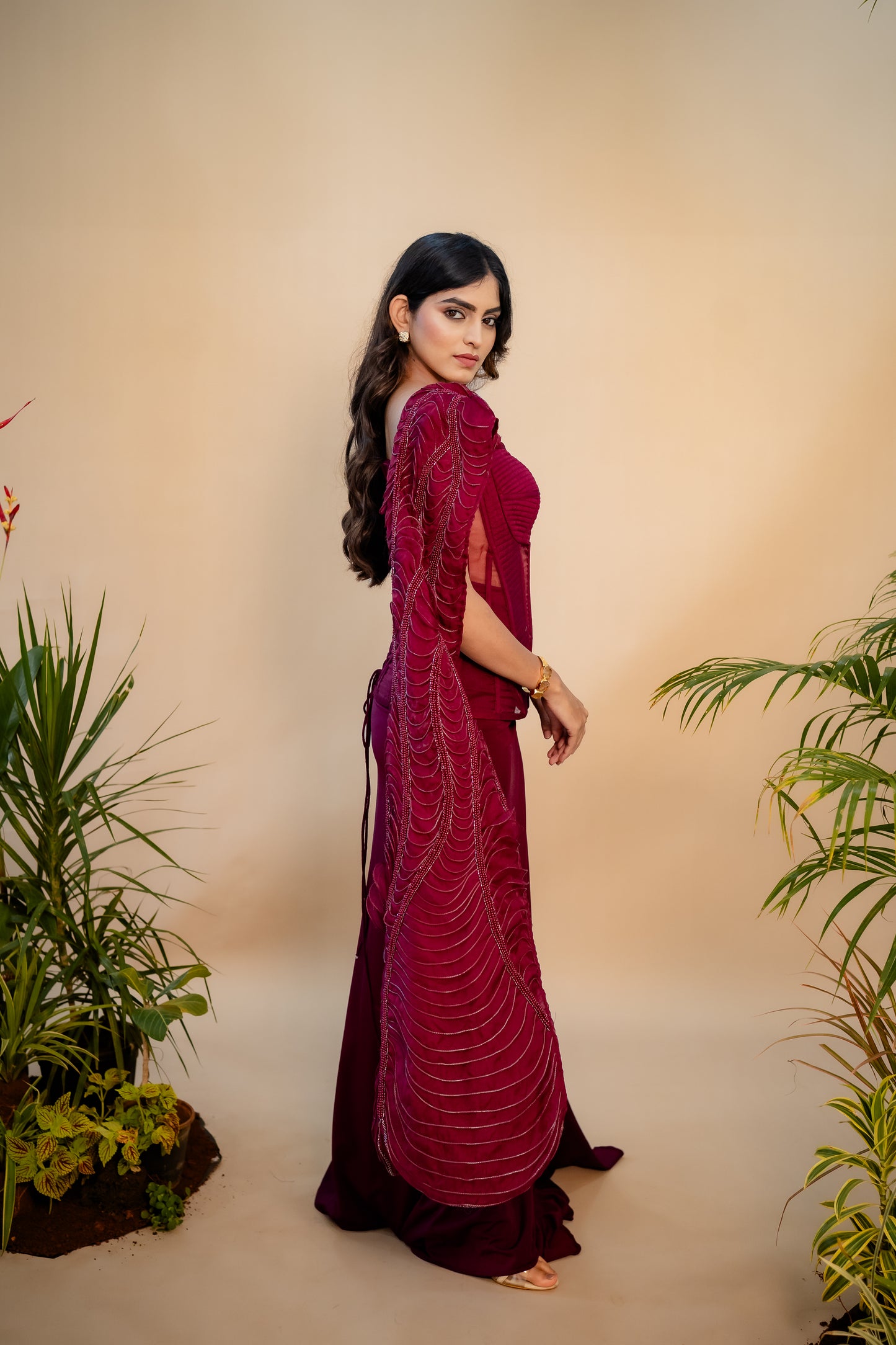 Mira Corset Saree
