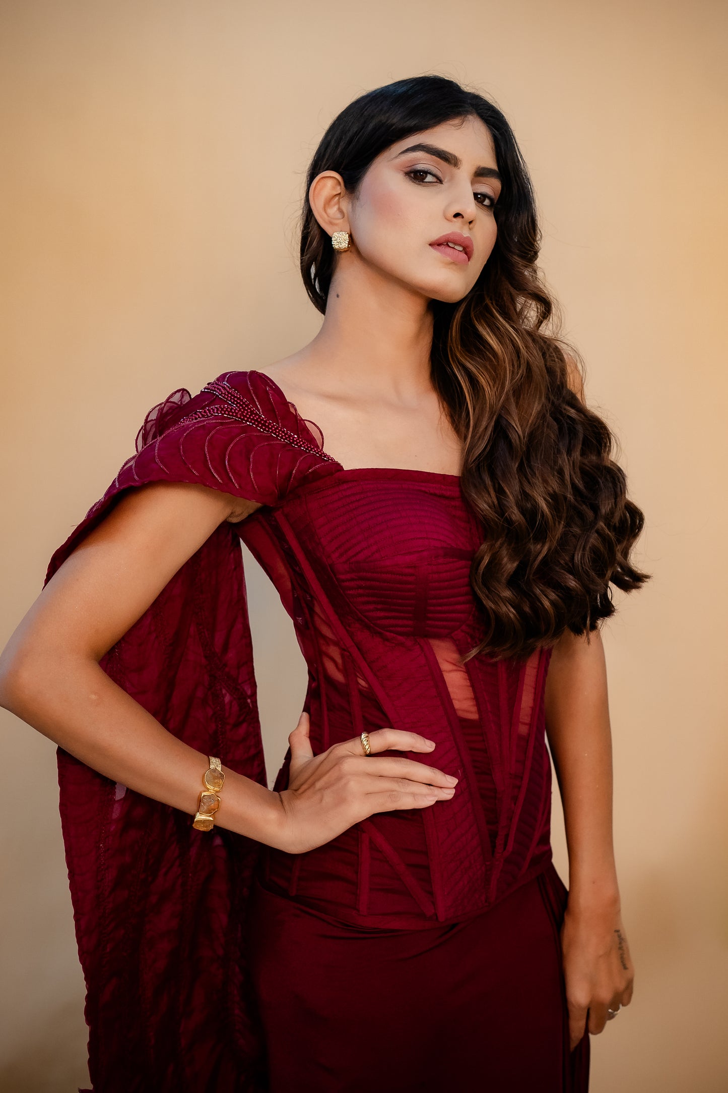 Mira Corset Saree