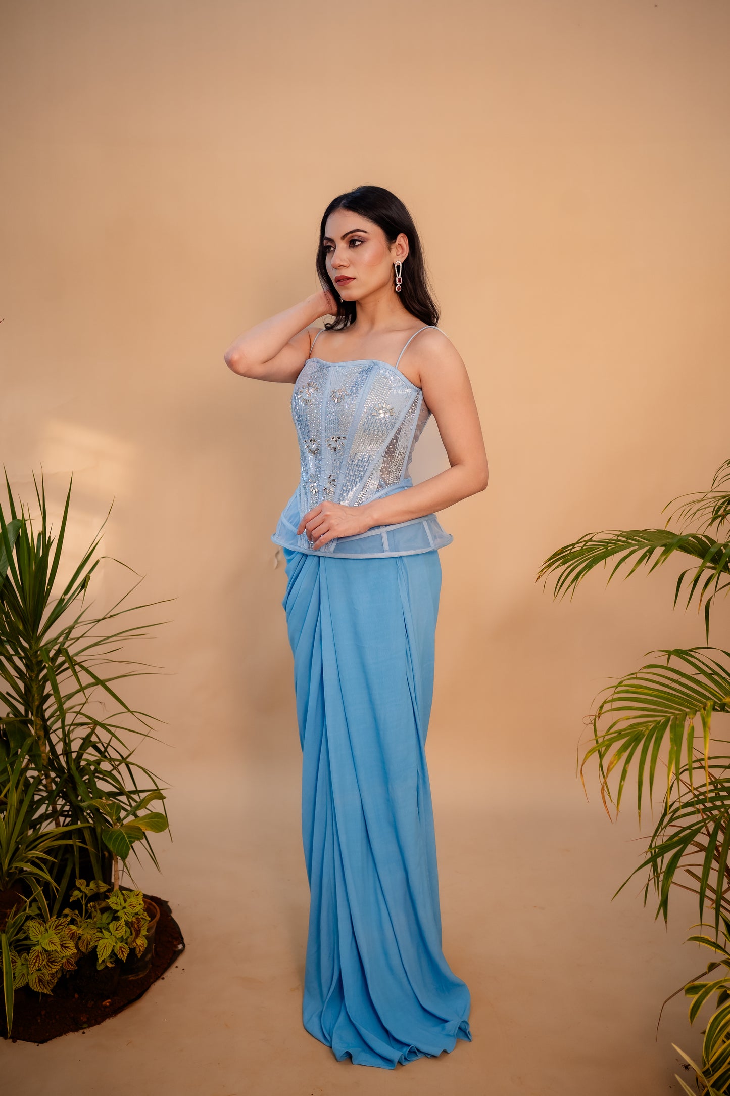 Kavya Corset Set