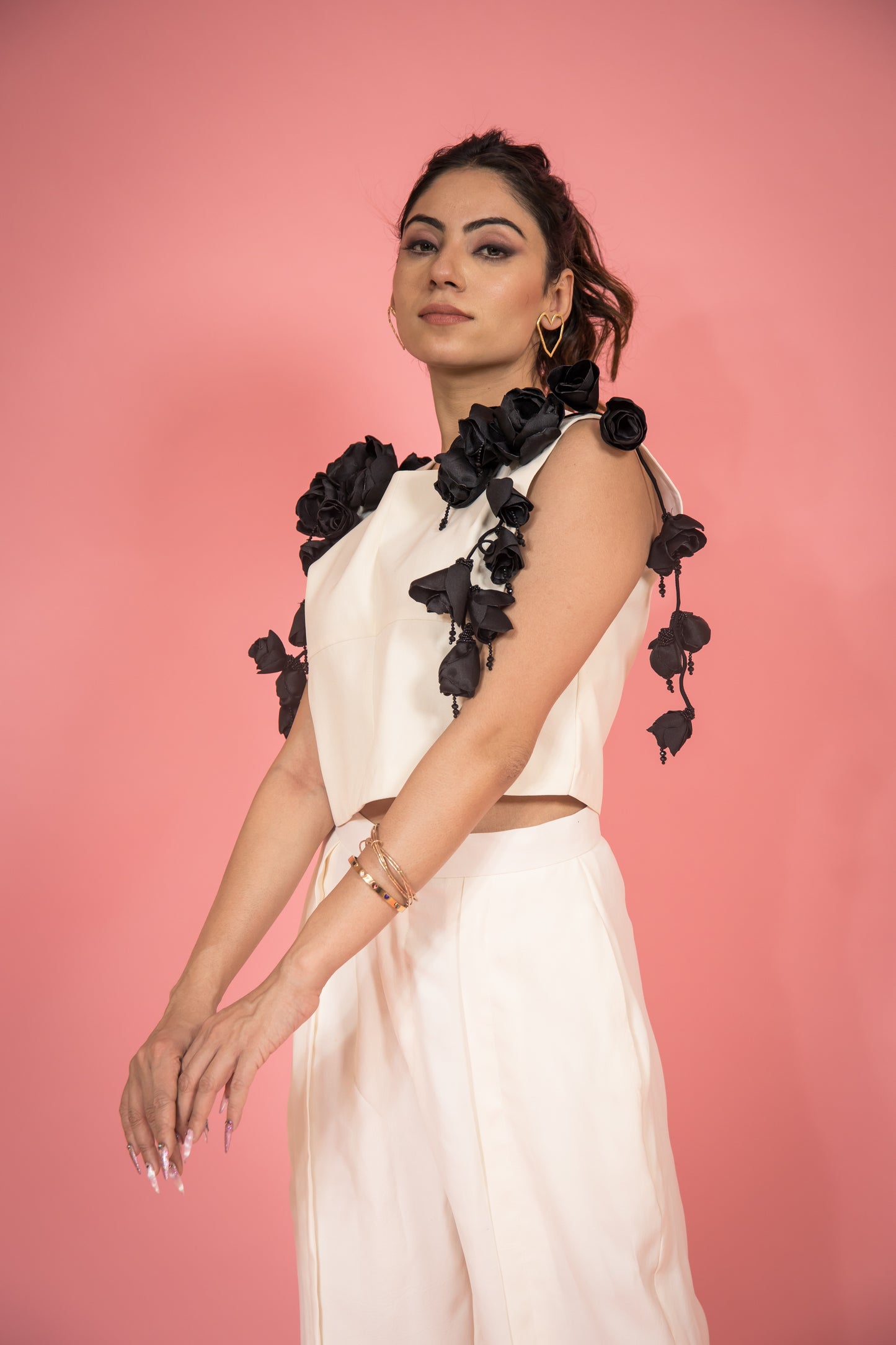 Gul-Kohra 3D Rose Coord