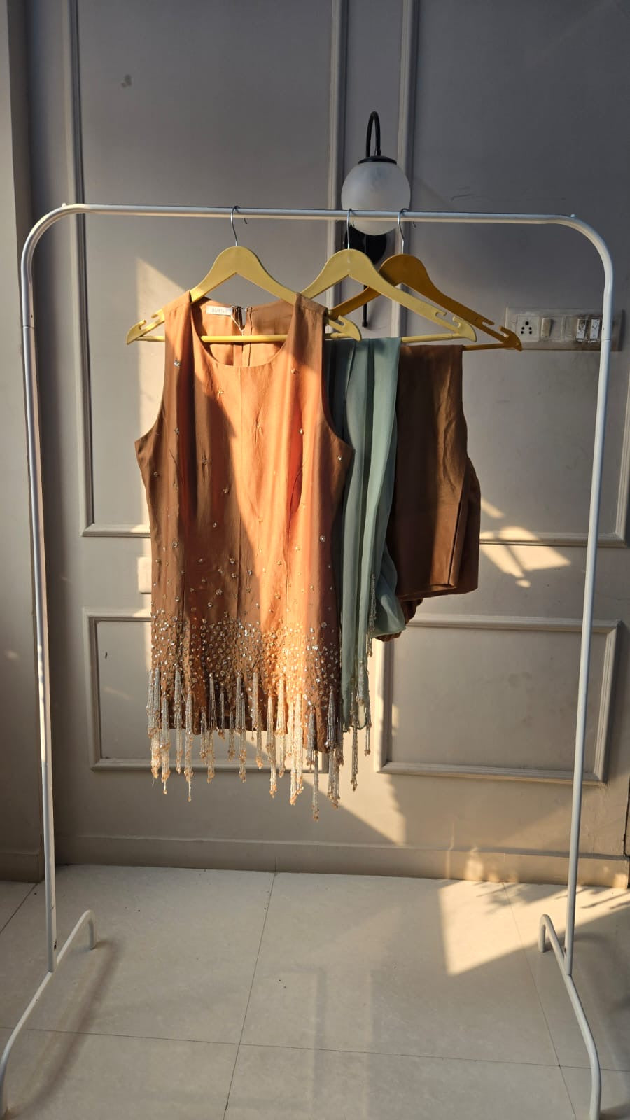 Rusty-Brown Kurta Set