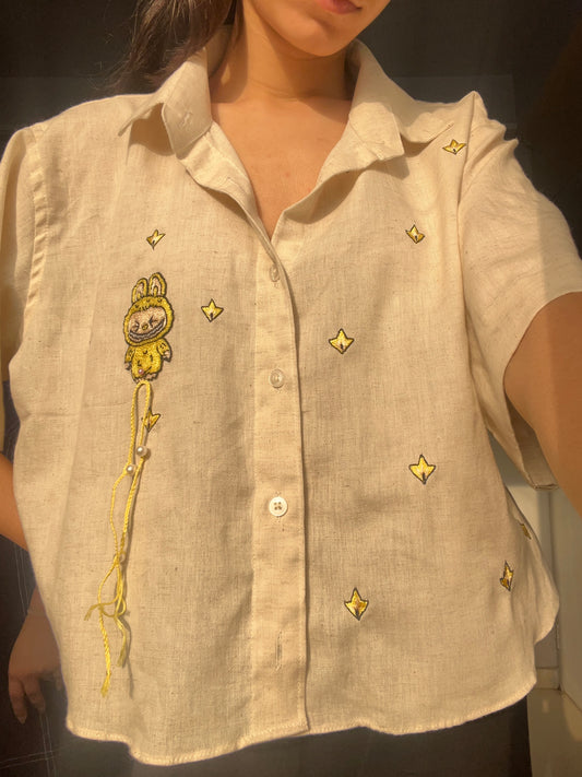 Labubu Crop Shirt