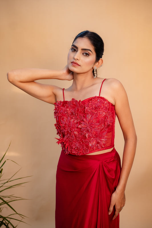 Aanya 3D Floral Set