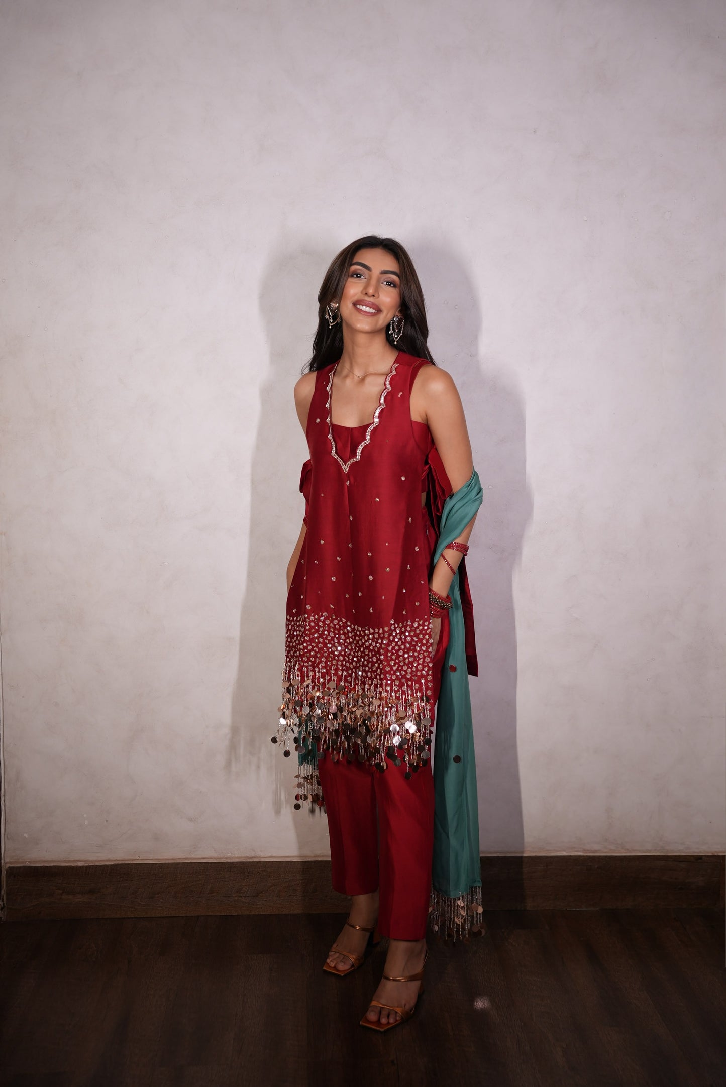 Red Tassel Set